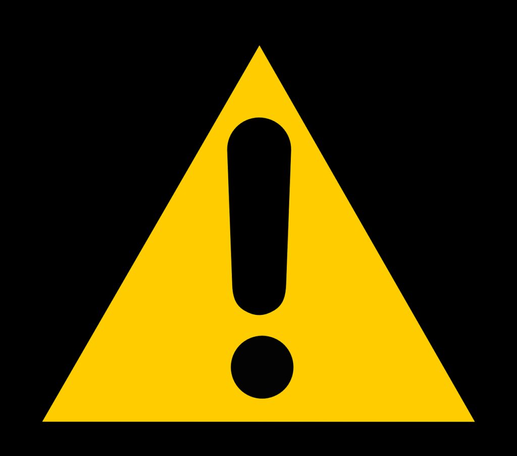 sign, caution, warning